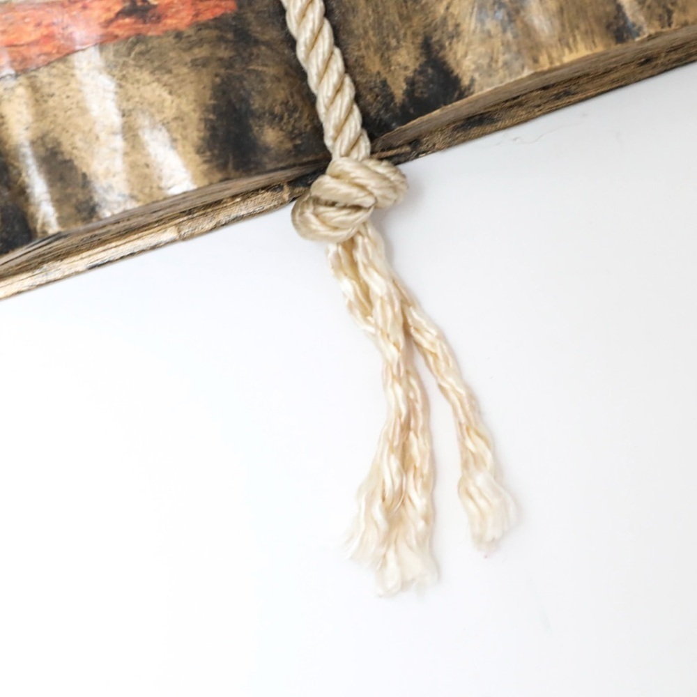 OOAK Unique Vintage Handmade Judith Bond Book decor weathered retro Desiderata - Picture 8 of 9